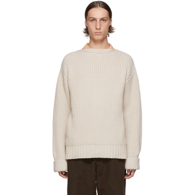 Photo: Marni Off-White Cashmere Costa Inglese Sweater