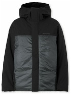 Houdini - Bouncer Quilted Panelled Ripstop Hooded Ski Jacket - Black