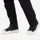 Y-3 Men's Nizza High Sneakers in Black/Off White