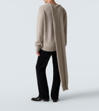 Calvin Klein Collection Rex 2 scarf-detail cashmere sweater