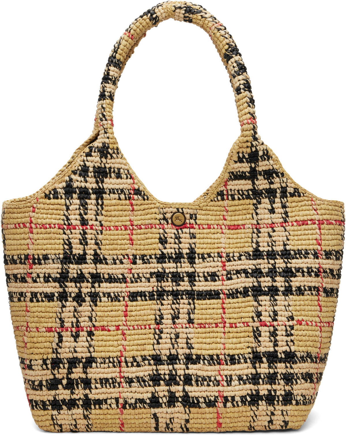 Burberry Beige Small Margate Tote