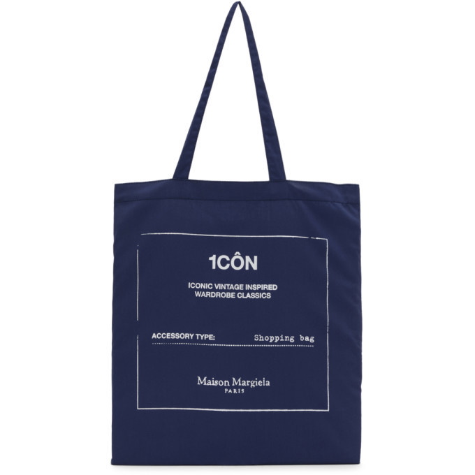 Maison Margiela Indigo Icon Shopping Tote Maison Margiela