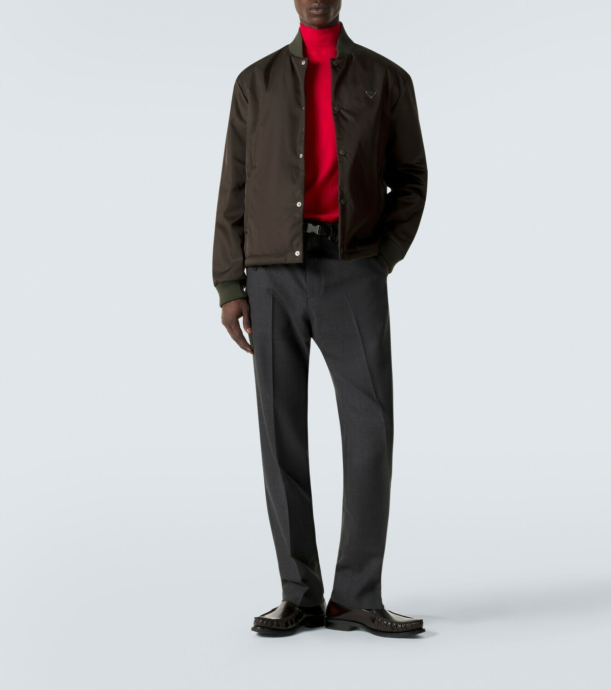 Prada Cotton turtleneck sweater