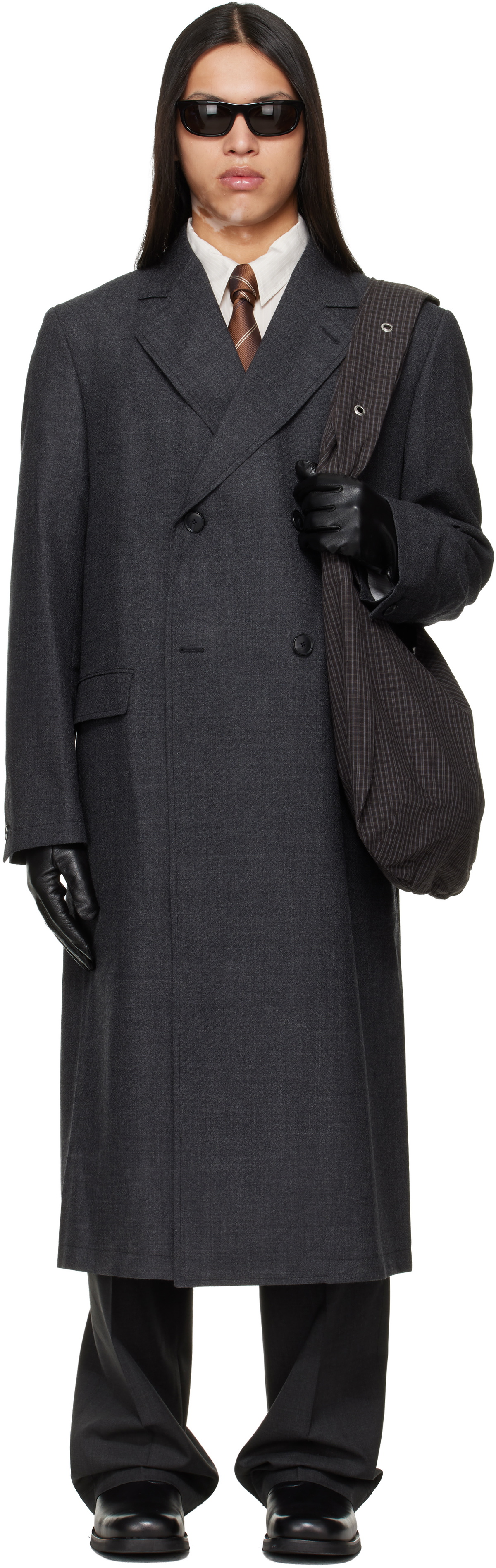 mfpen Black Carless Coat mfpen