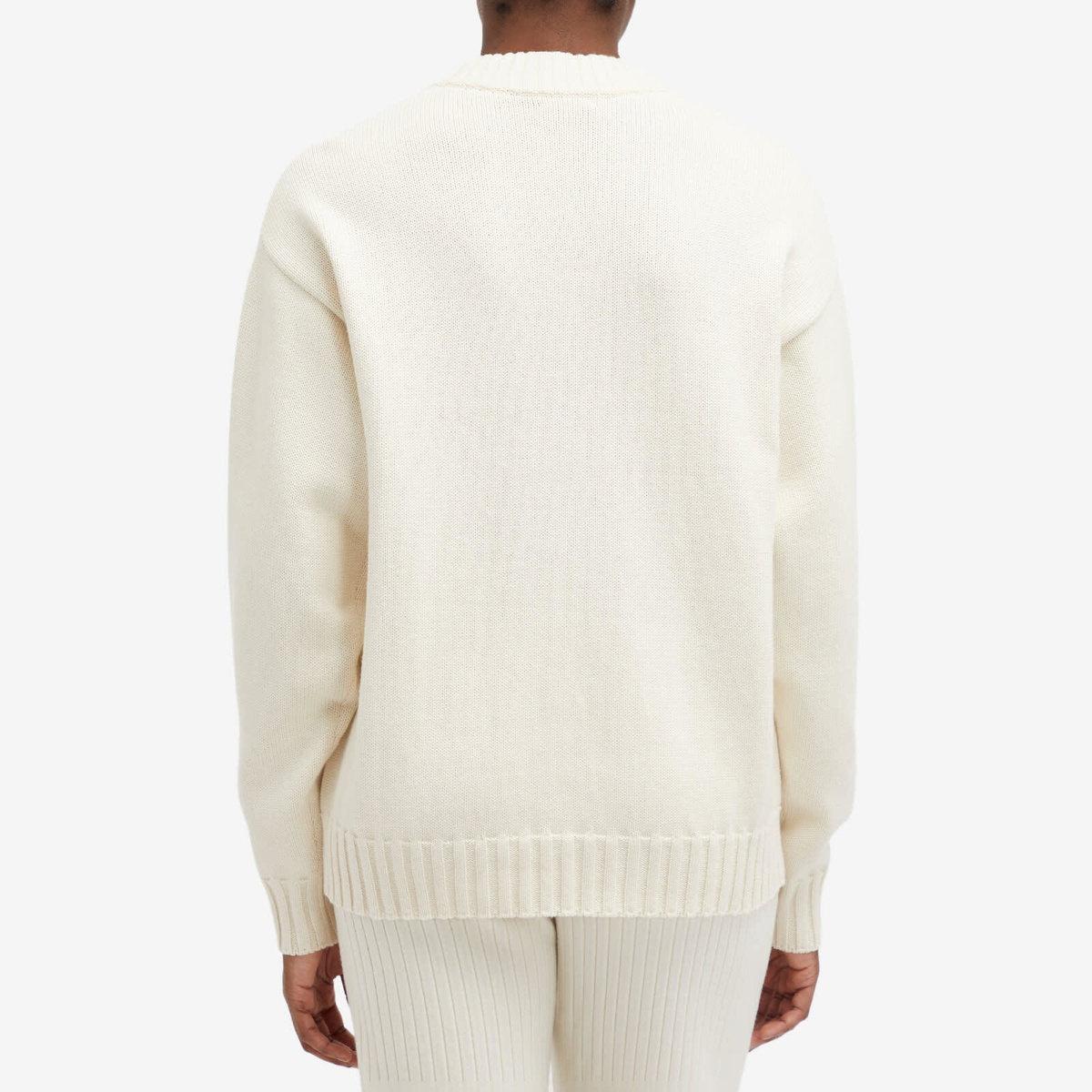 DONNI. Women's Cotton Cashmere Jumper in Creme