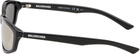 Balenciaga Black Mirrored Sunglasses