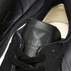 Veja Men's V-10 Leather Basketball Sneakers in Black/Black