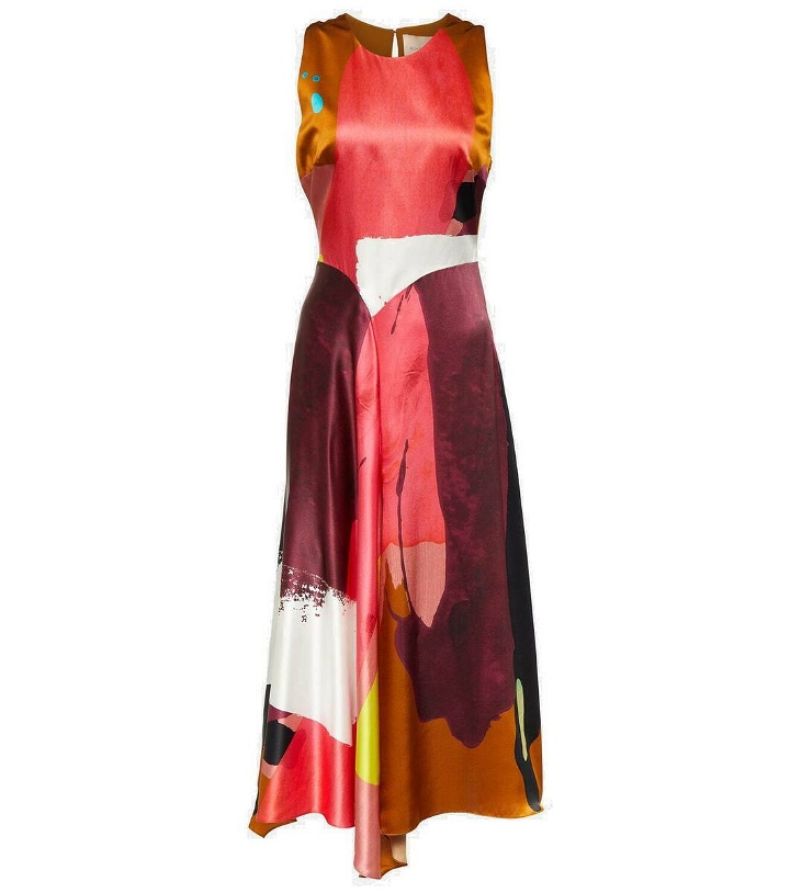 Photo: Roksanda Printed silk satin maxi dress