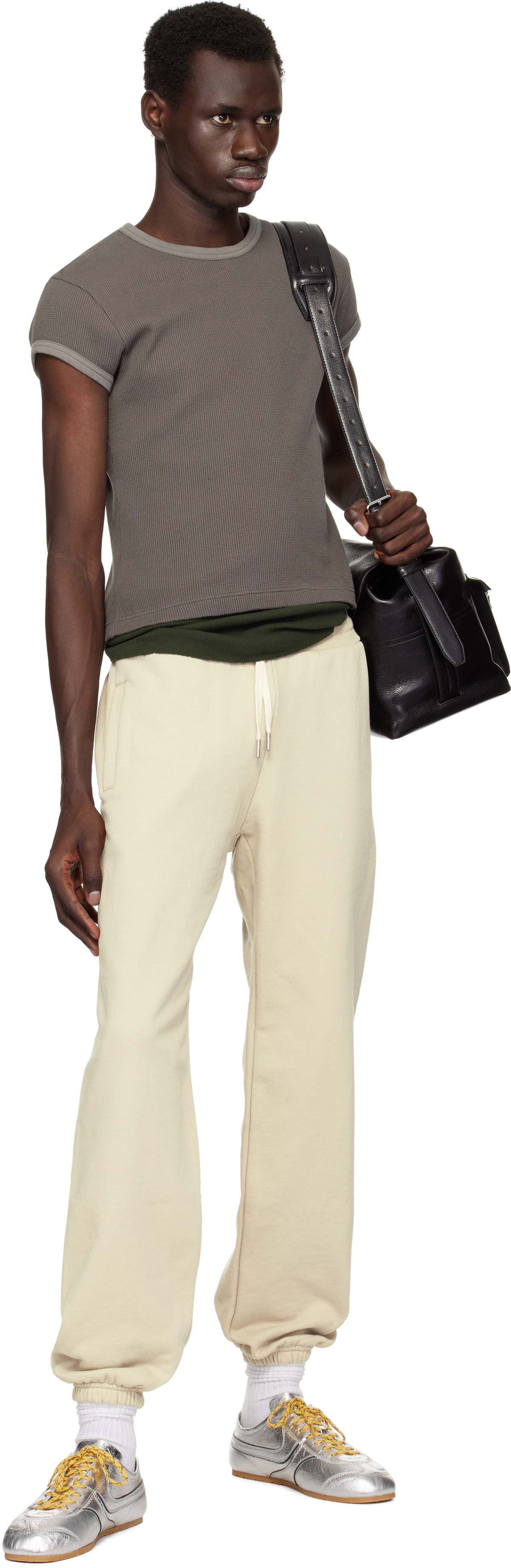 John Elliott Beige Beach Sweatpants