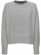 VERSACE Knit Sweater with Medusa Logo