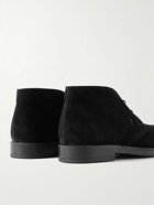 Tod's - Suede Chukka Boots - Black