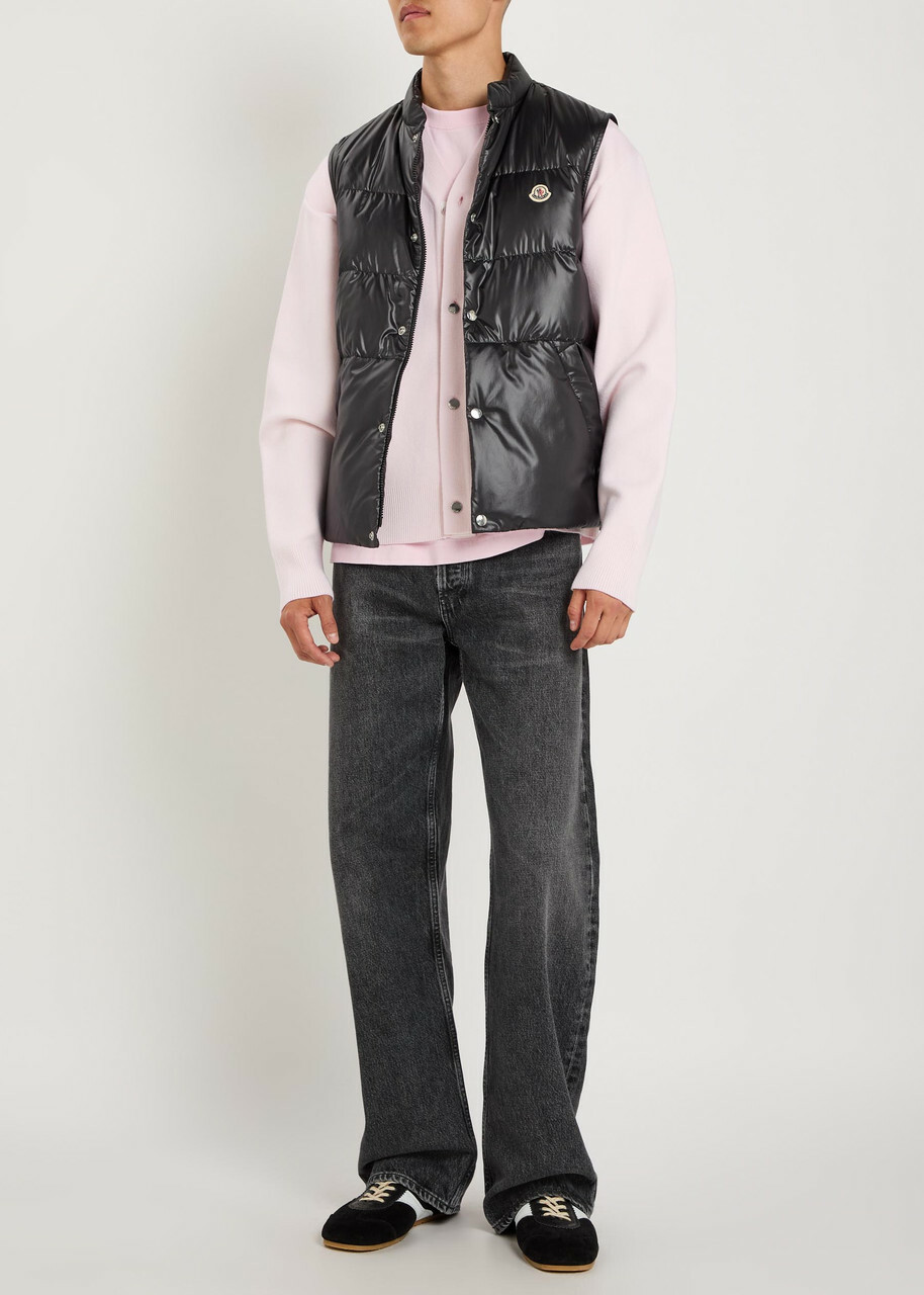 Moncler Restigo Quilted Shell Gilet Black