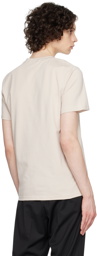 Filippa K Taupe Slim-Fit T-Shirt