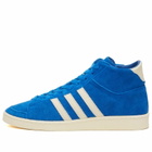Adidas Men's Jabbar Hi Sneaker in Team Royal Blue/White/Off White