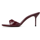 Paris Texas Red Lidia Mule 70 Heeled Sandals