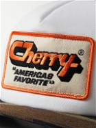 Cherry Los Angeles - America's Favorite Logo-Appliquéd Twill and Mesh Trucker Cap