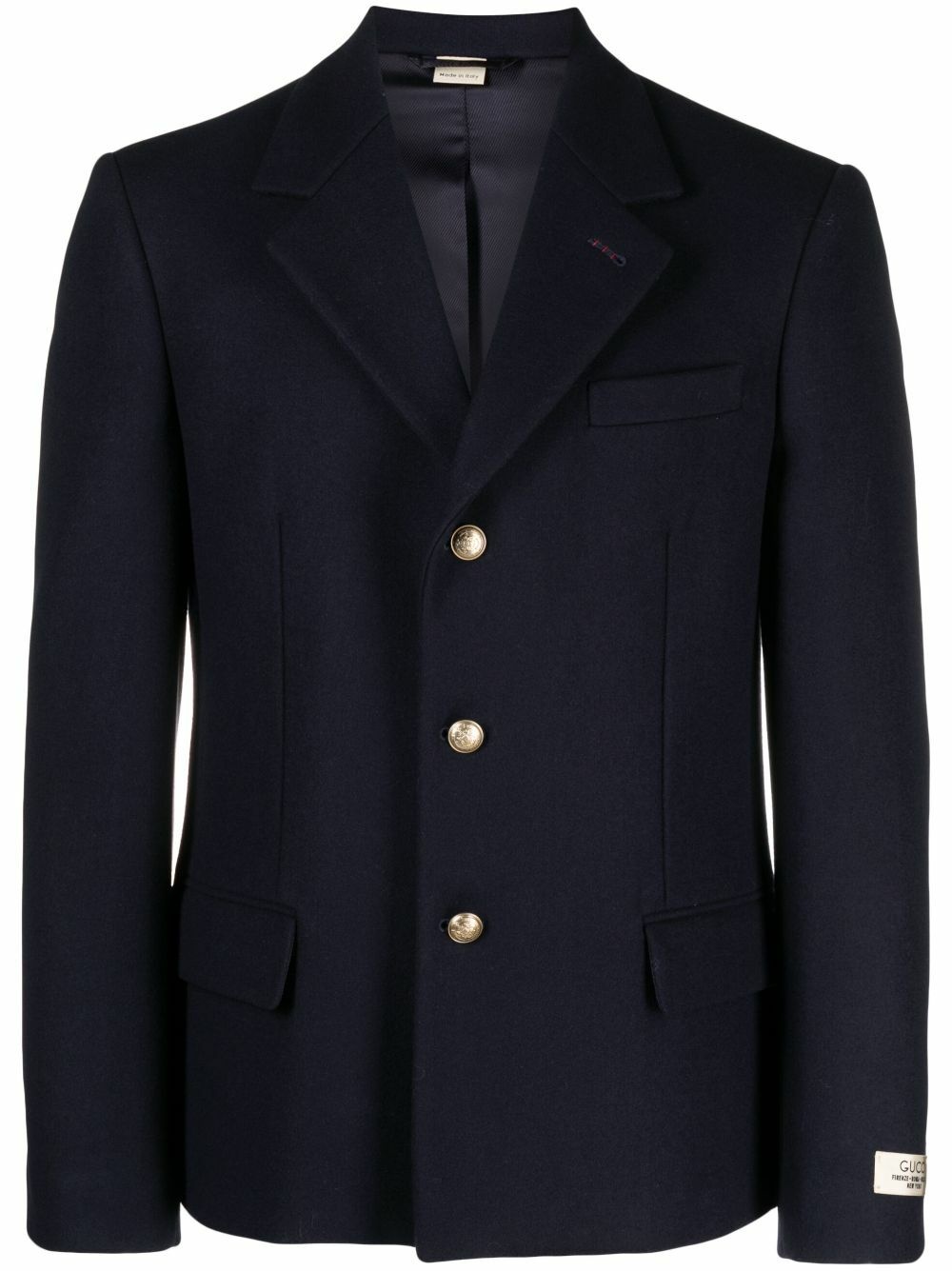 GUCCI - Wool Single-breasted Jacket Gucci
