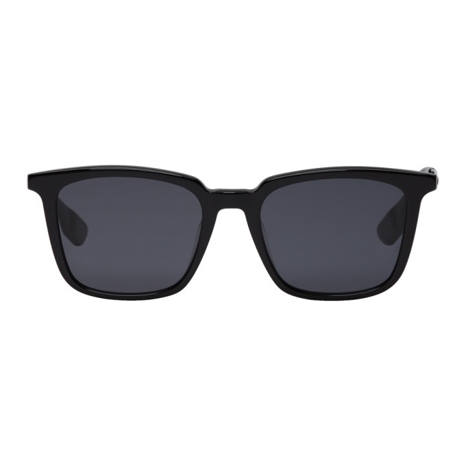 Photo: McQ Alexander McQueen Black and Grey MQ0070 Sunglasses