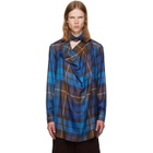 Vivienne Westwood Blue Square Shirt