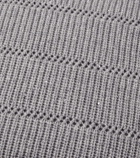 Brunello Cucinelli Cashmere and wool-blend cushion