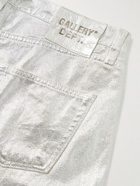 Gallery Dept. - Logan Bootcut Metallic Coated Jeans - Silver