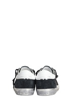 Philippe Model Prsx Low Sneakers In Black Leather