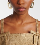 Rebecca Vallance 18kt gold-plated earrings