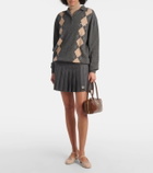 Miu Miu Mj leather ballet flats