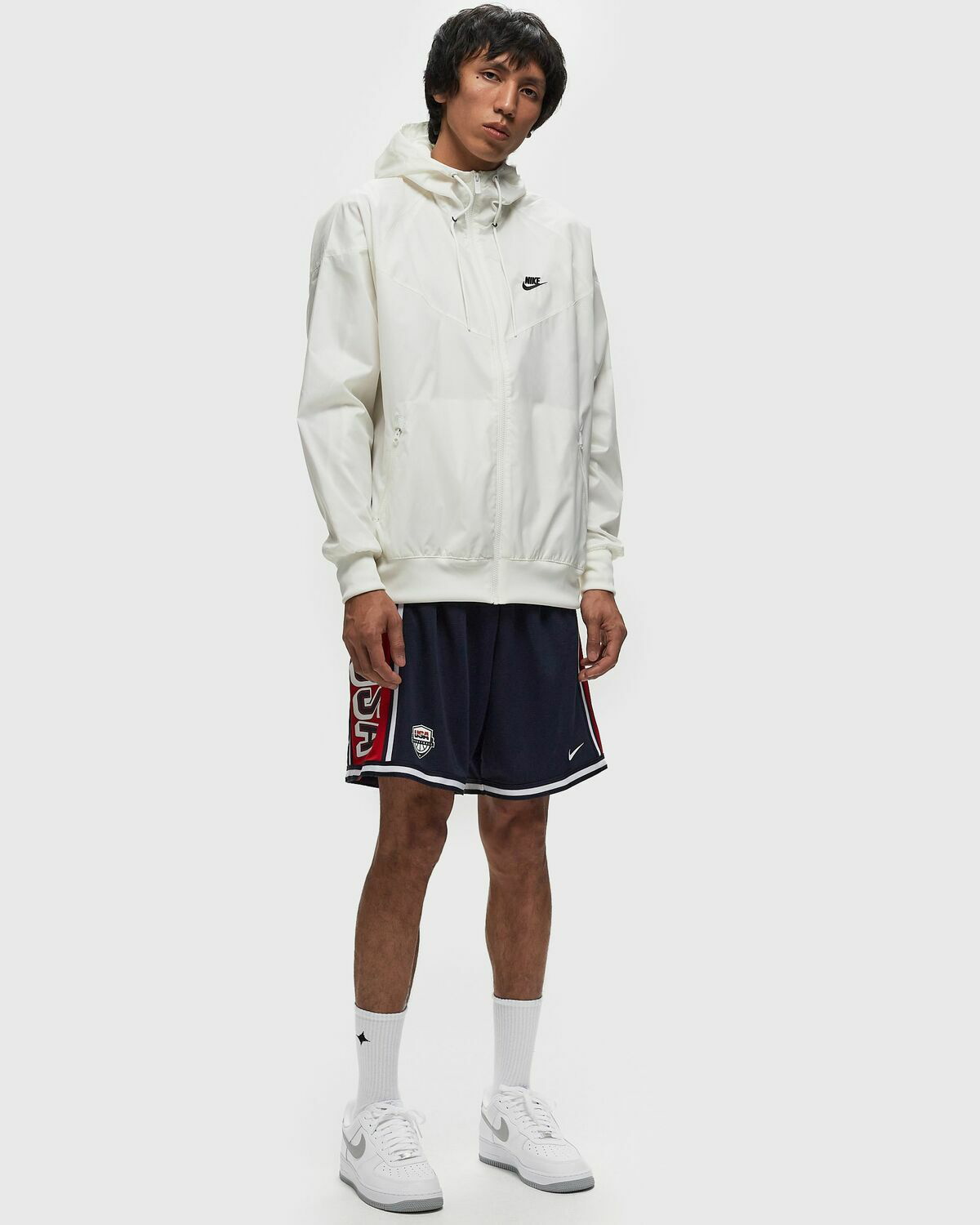 ウェア Nike Dry-Fit USA Basketball Shorts 2024 Shorts Nike USA Basketball Limited Road 2024 Obsidian-White