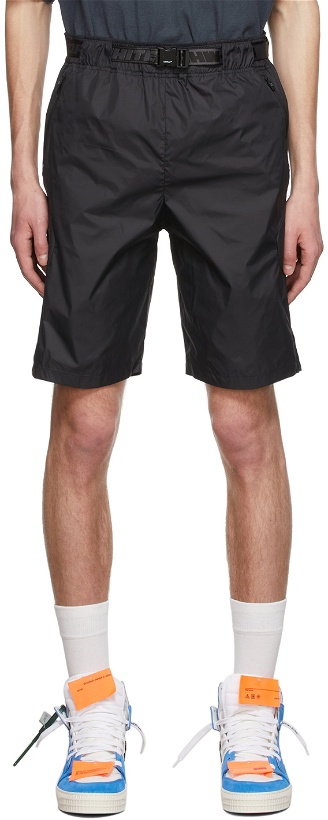 Photo: Off-White Black Nylon Shorts