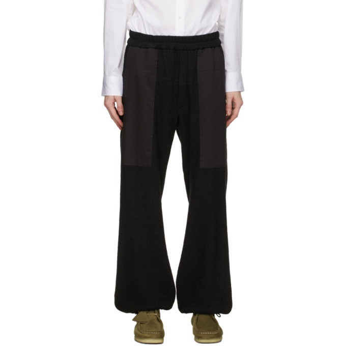 Photo: House of the Very Islands Black Paneled Limiting Factor Lounge Pants