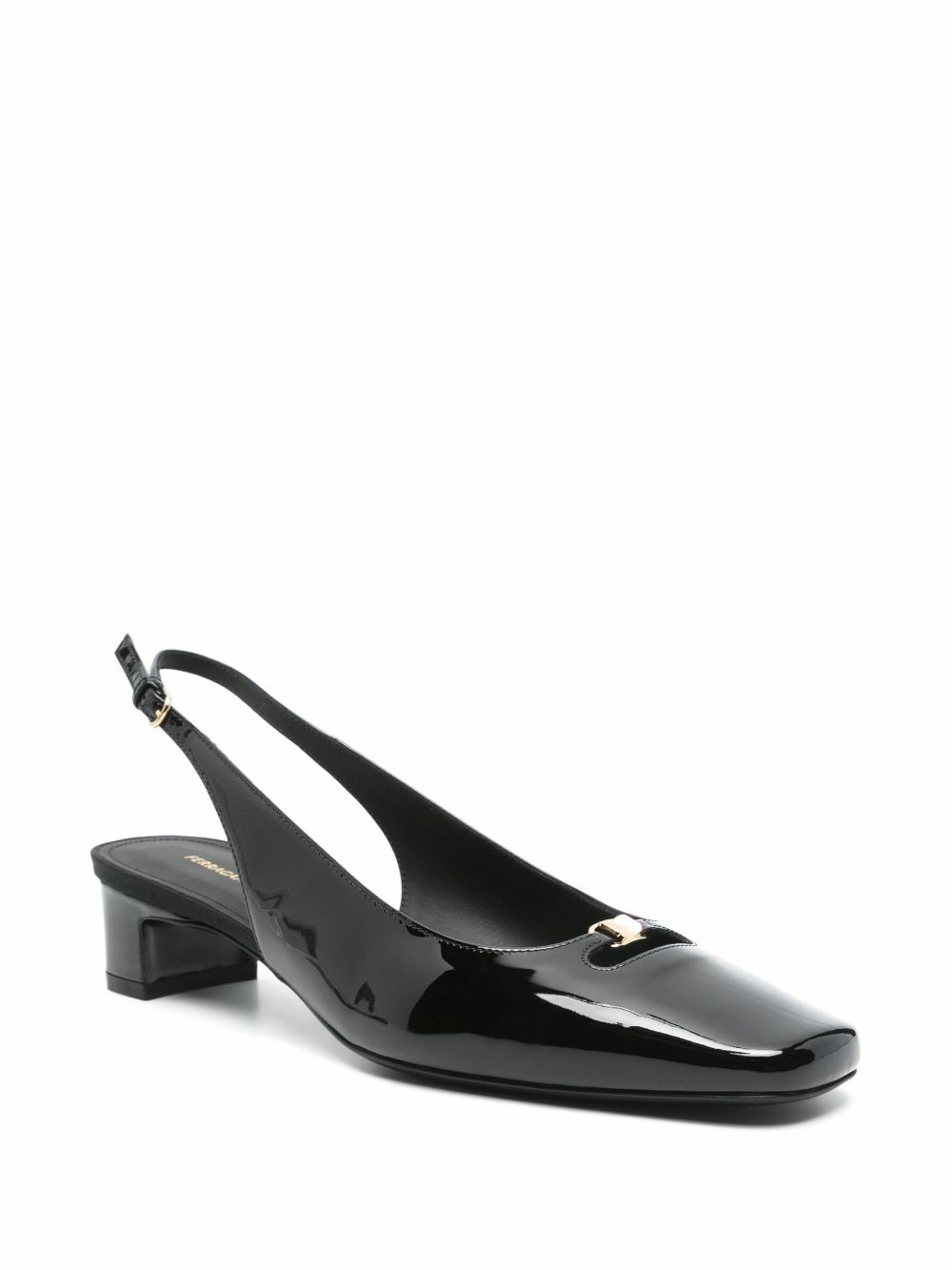 Ferragamo 40mm Cut-Out Slingback Pumps Salvatore Ferragamo