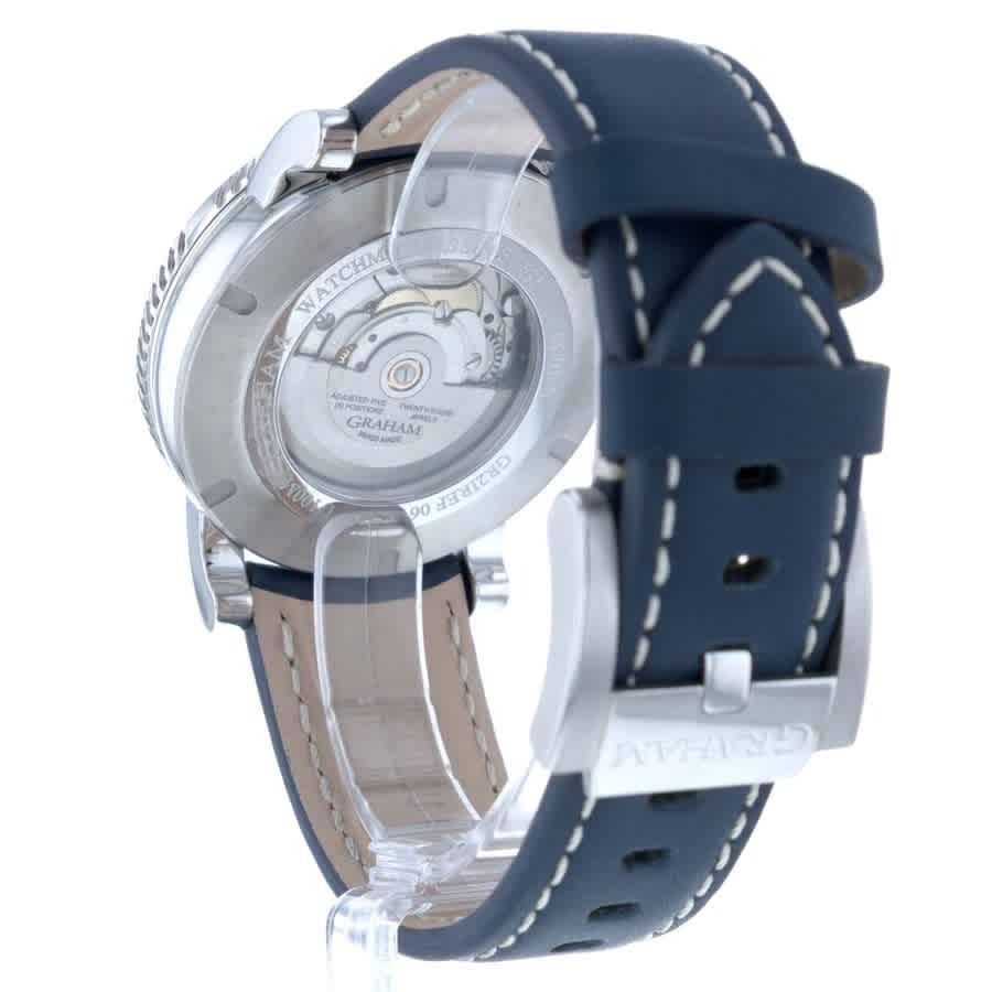 Graham Fortress Gmt Automatic Black Dial Mens Watch 2FOBC.U04A