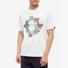 x Eric Inkala Moon Head T-Shirt in White