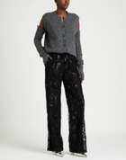Manila Grace Womens Cardigan in Grey