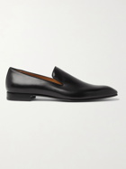 CHRISTIAN LOUBOUTIN - Dandelion Leather Loafers - Black - EU 40