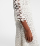 Isabel Marant Hayra cotton guipure lace maxi dress