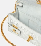 Balmain - B-Buzz 23 embellished leather crossbody bag
