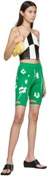 Kijun Green Banding Bike Shorts