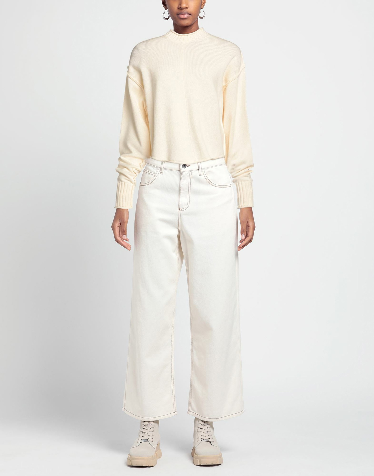 Sportmax Womens Sweater Cream