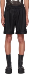 Givenchy Black Embroidered Shorts