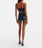 Jean Paul Gaultier Trompe-l'œil denim shorts