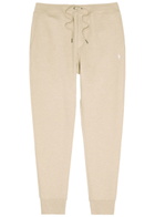 Polo Ralph Lauren Logo-embroidered Cotton-blend Sweatpants Beige