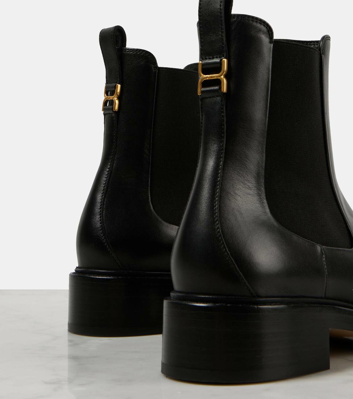Chloé Marcie leather Chelsea boots