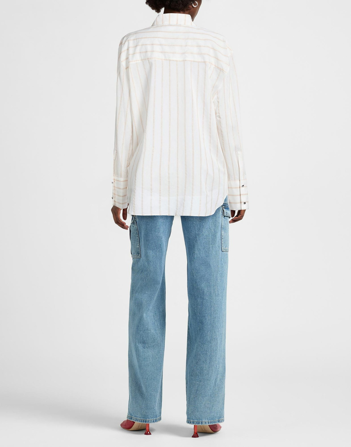 Jijil Womens Shirt in Beige