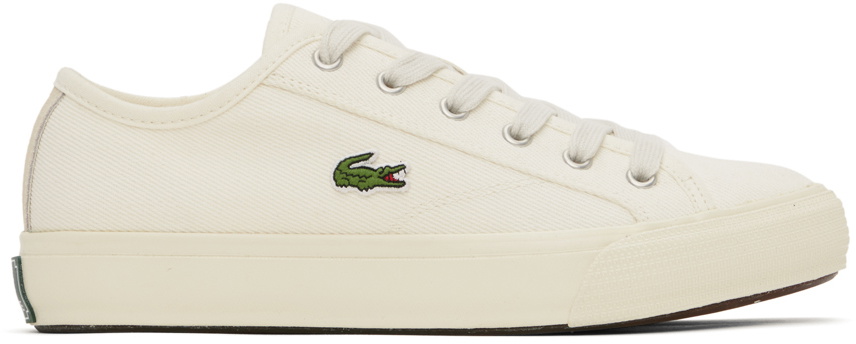 【LACOSTE】 ★ Back Court Sneakers ★ White Lacoste Off-White Backcourt Sneakers Lacoste