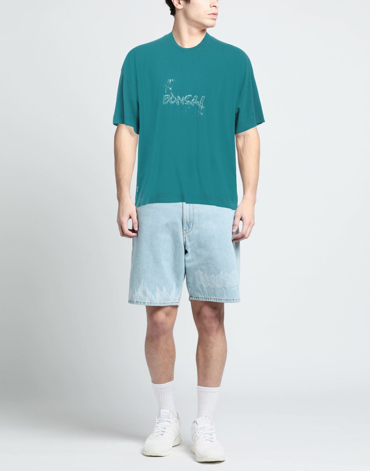 Bonsai Mens T-shirt Emerald in Green