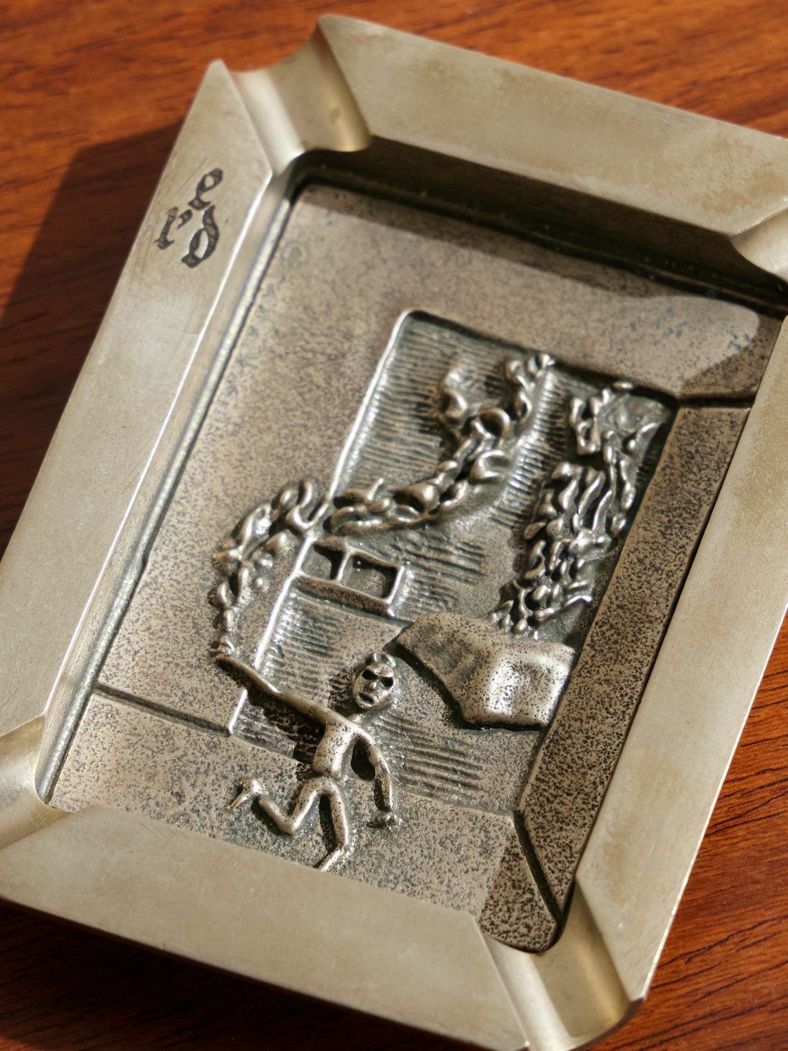 enfants riches deprimes 灰皿 Enfants Riches Déprimés - Minutemen Engraved Silver-Plated Ashtray