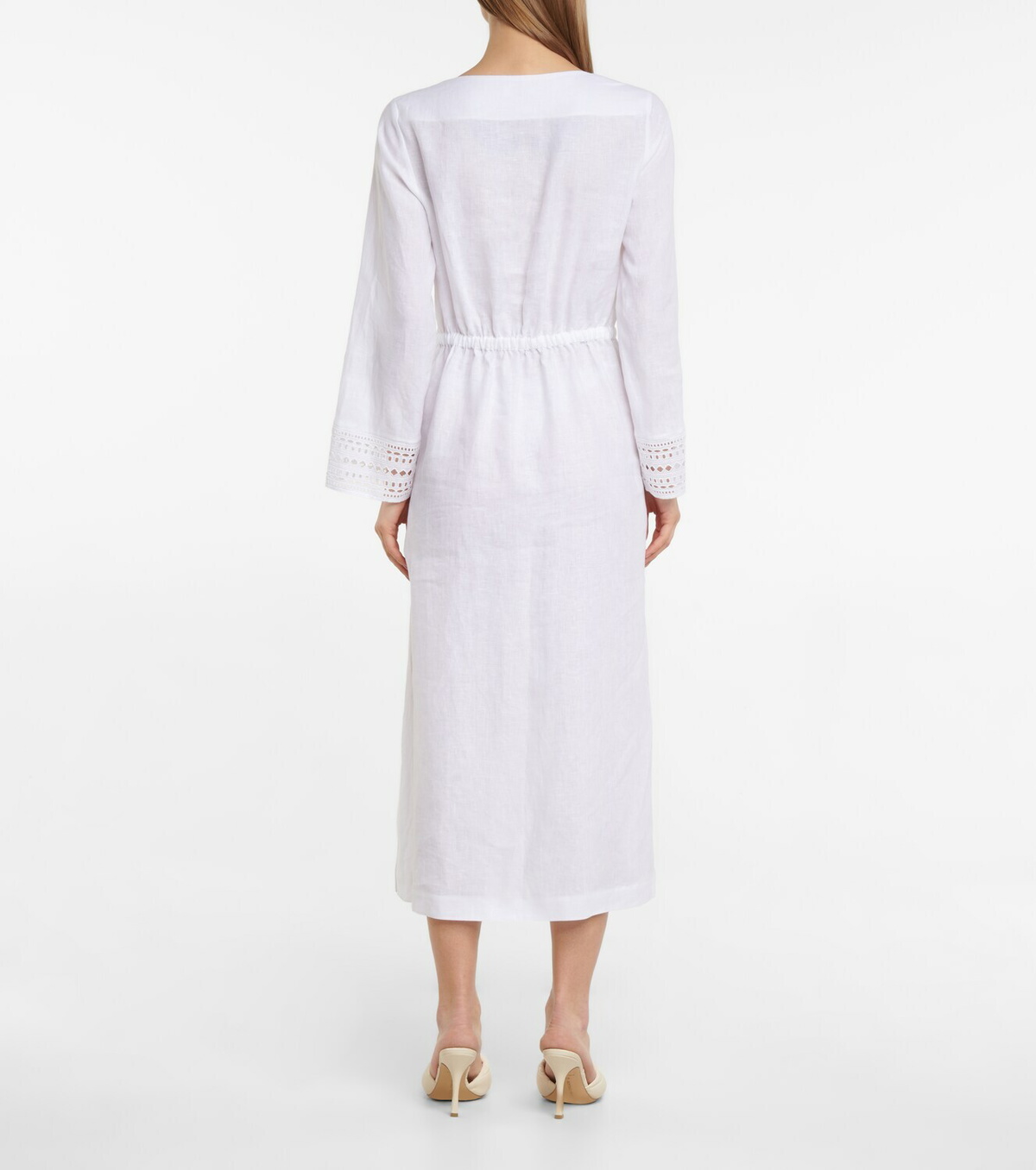 Loro Piana Norlia linen midi dress Loro Piana