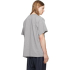 MM6 Maison Margiela Gray Cotton Jersey T-shirt